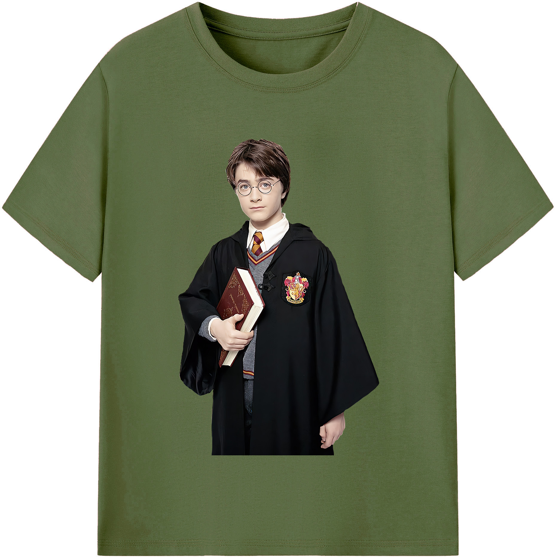 （画像用） Harry Potter ハリー・ポッターシリーズ 綿100％半袖Tシャツ（フロントプリント）